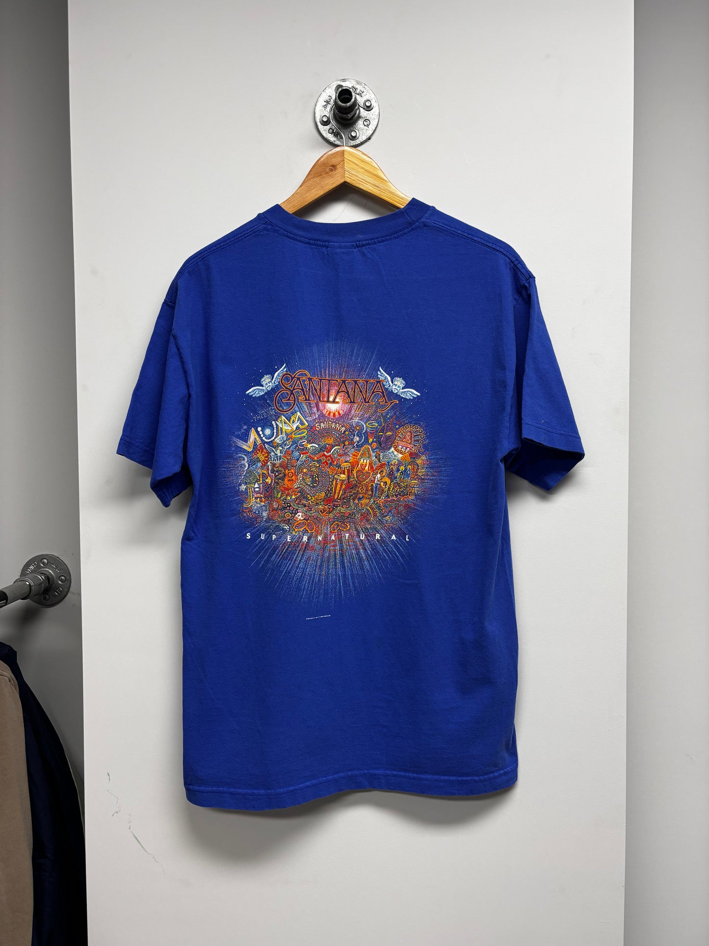 VINTAGE SANTANA SUPERNATURAL GRAPHIC TSHIRT (L)