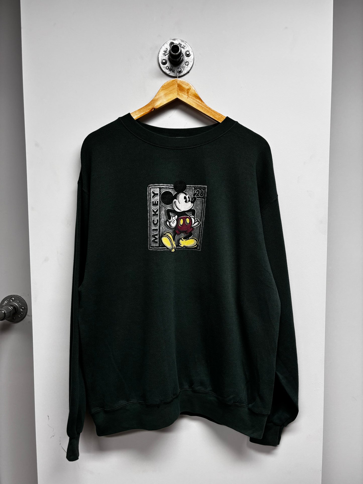 VINTAGE DISNEY MICKEY MOUSE CREWNECK JUMPER (L)