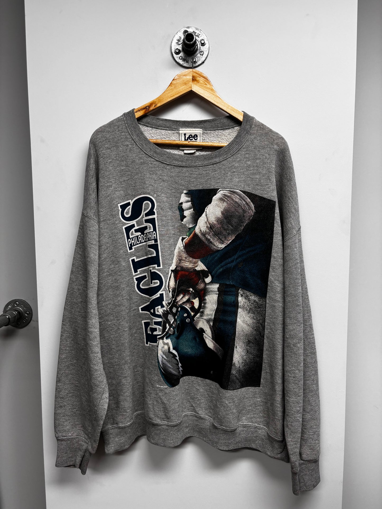 VINTAGE NFL PHILADELPHIA EAGLES CREWNECK JUMPER (XL)