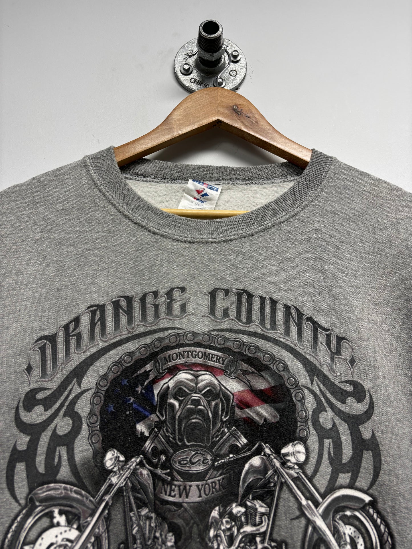 VINTAGE ORANGE COUNTY CHOPPERS CREWNECK JUMPER (XXL)