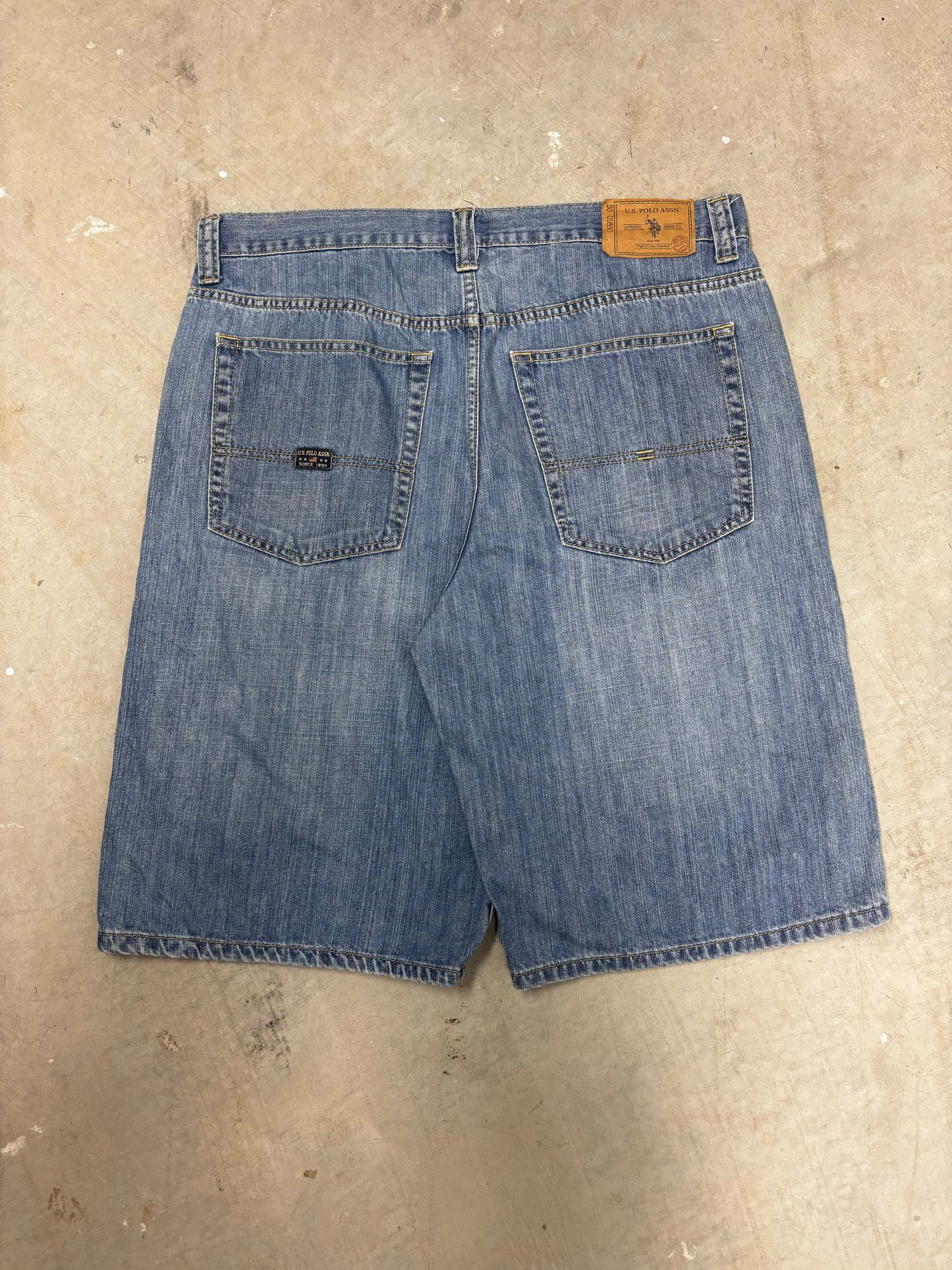 VINTAGE US POLO ASSN JORTS (36")