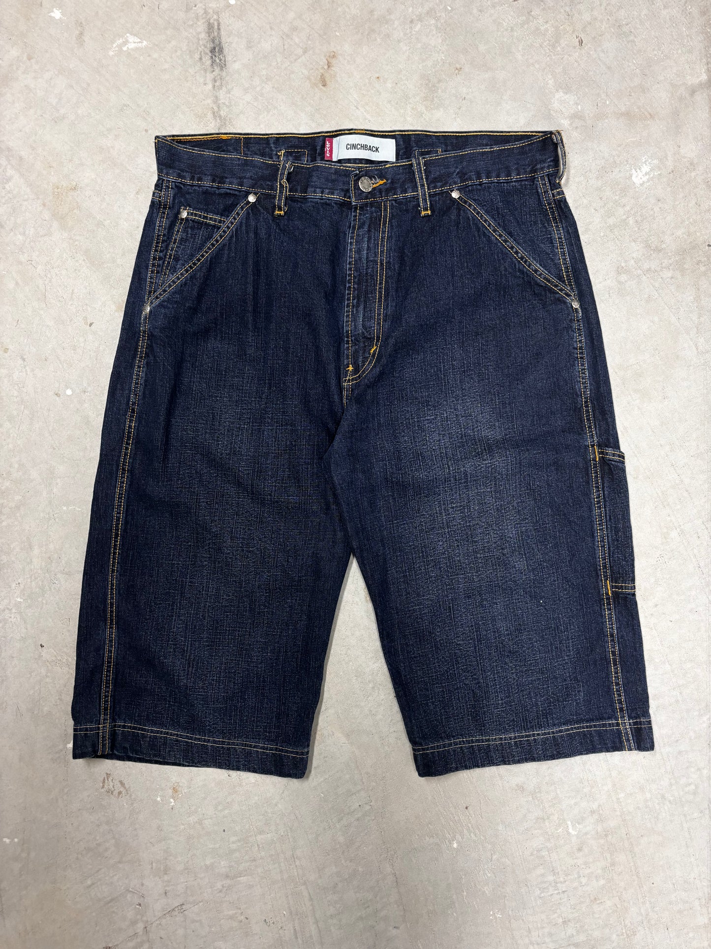 VINTAGE LEVIS JORTS (36")