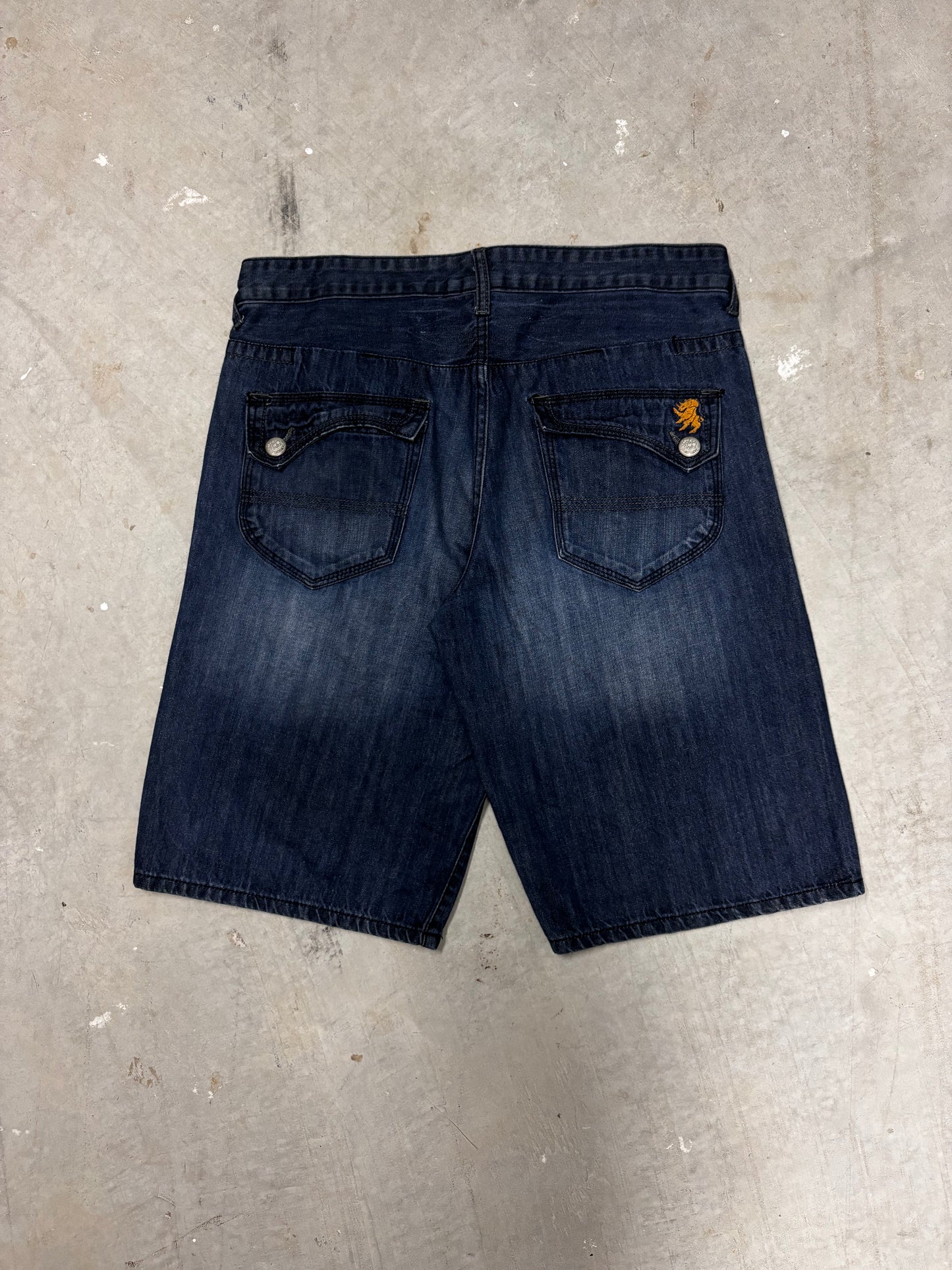 ECKO UNLIMITED EMBROIDERED JORTS (34")