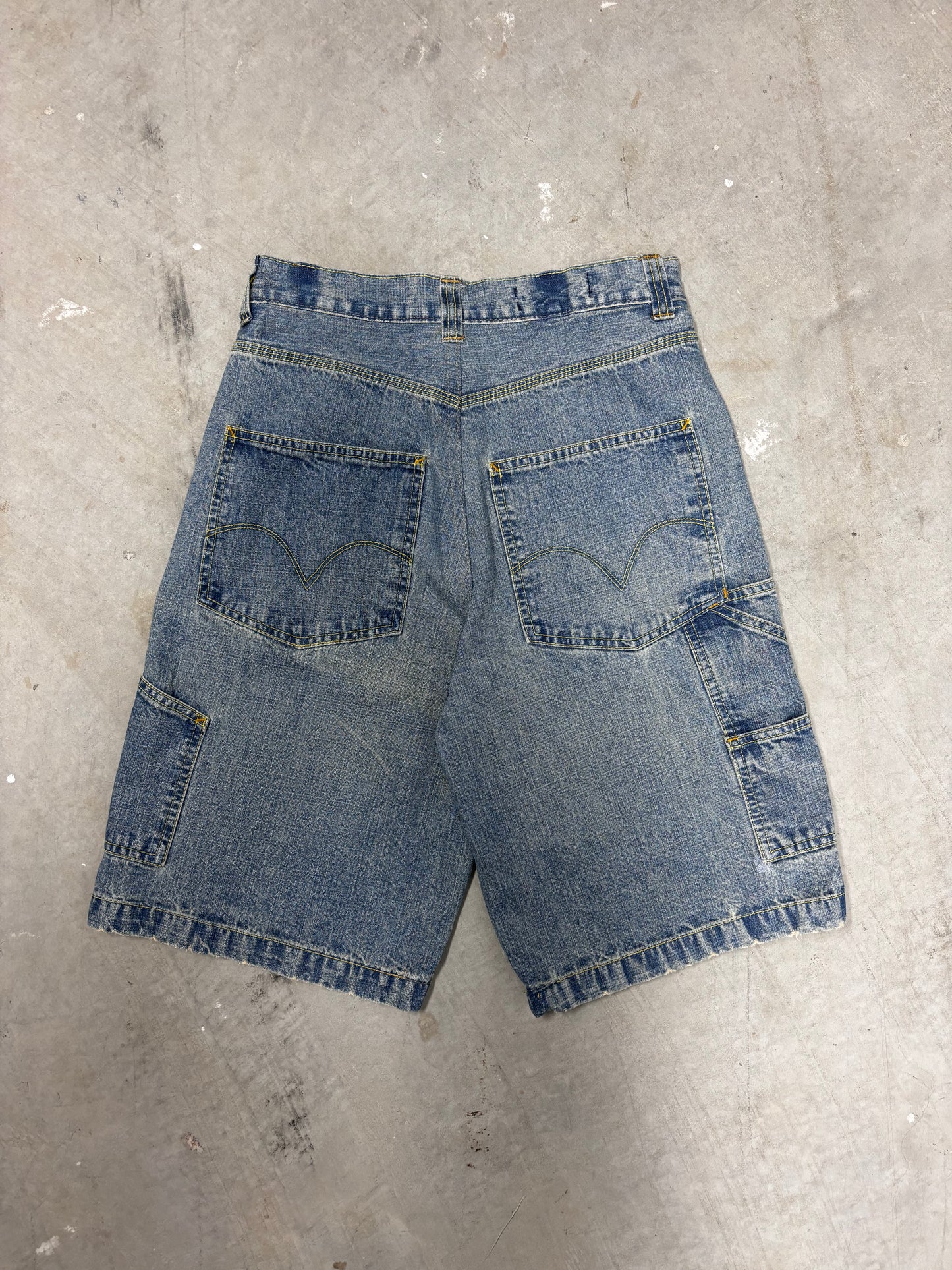 VINTAGE CARPENTER JORTS (34")