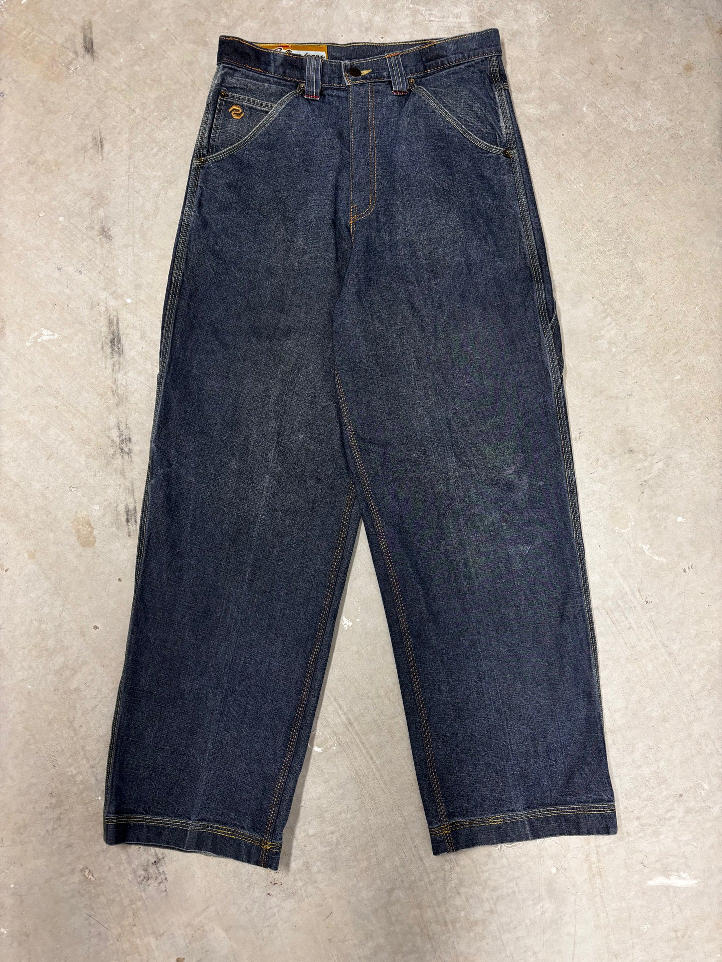VINTAGE CULTURE EMBROIDED JEANS (32")