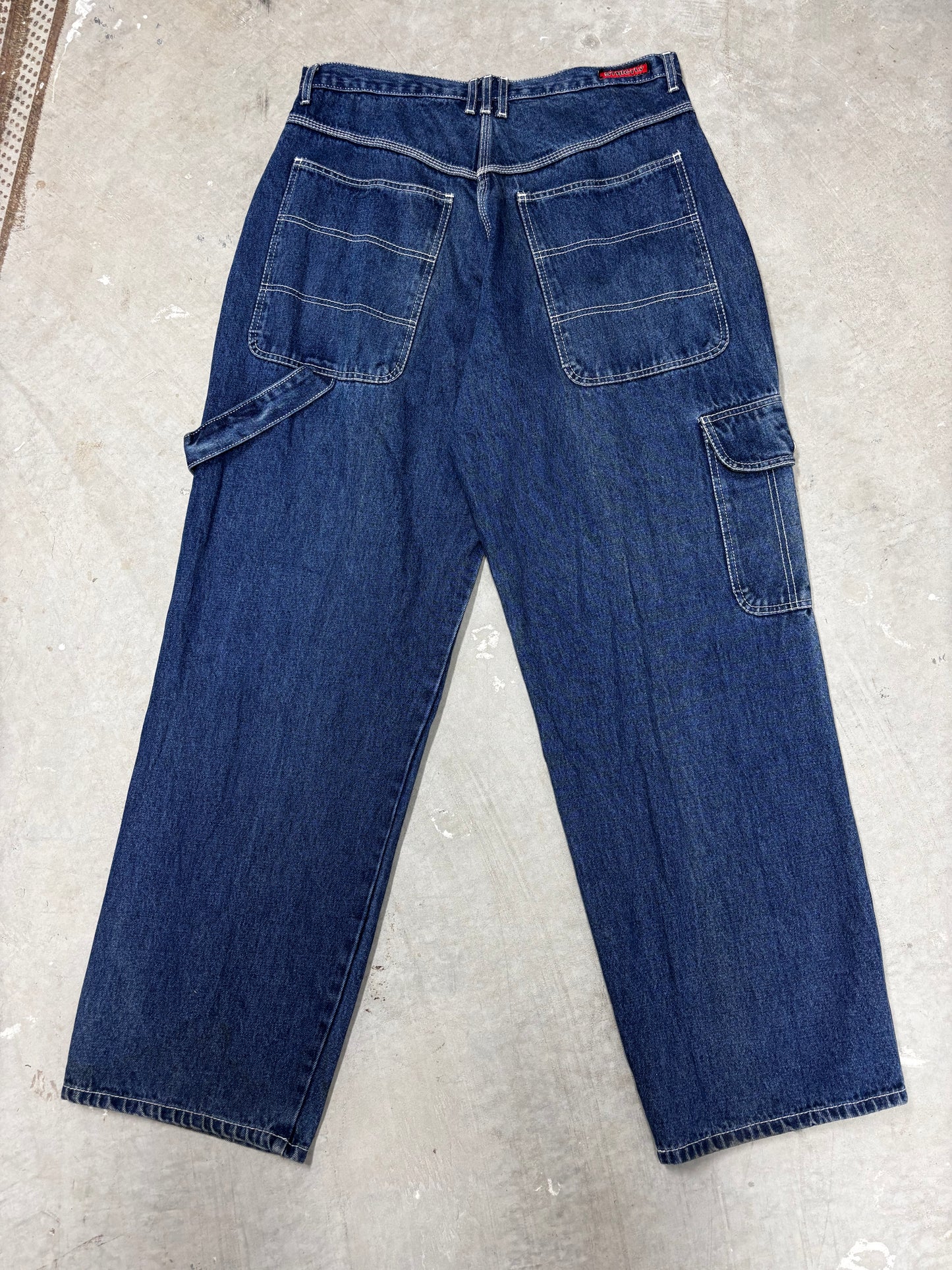 VINTAGE BAGGY DENIM JEANS (36")