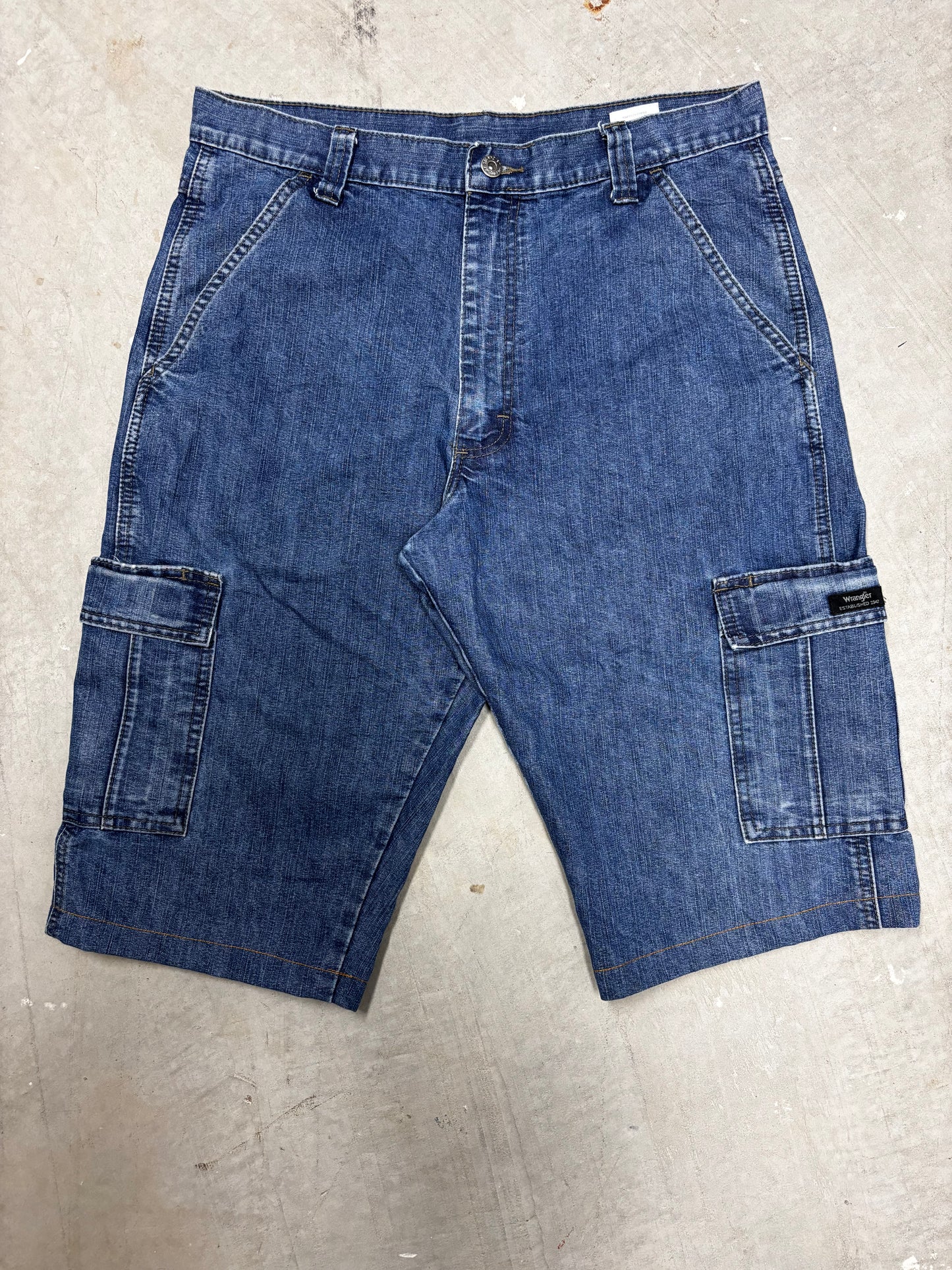 WRANGLER DENIM JORTS (34")