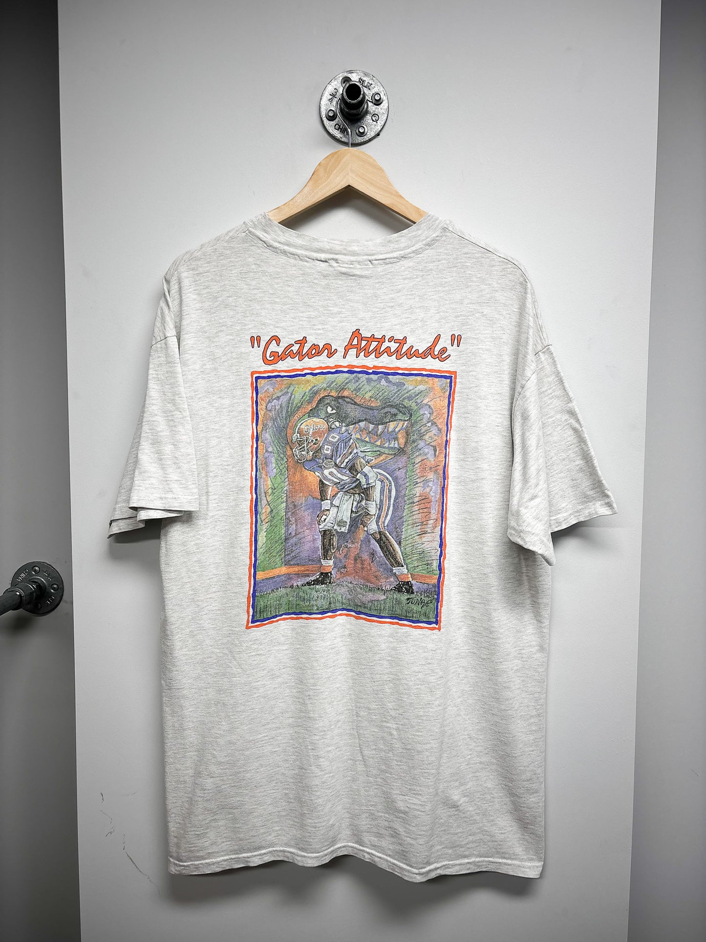 VINTAGE FLORIDA GATORS ART TSHIRT (XL)