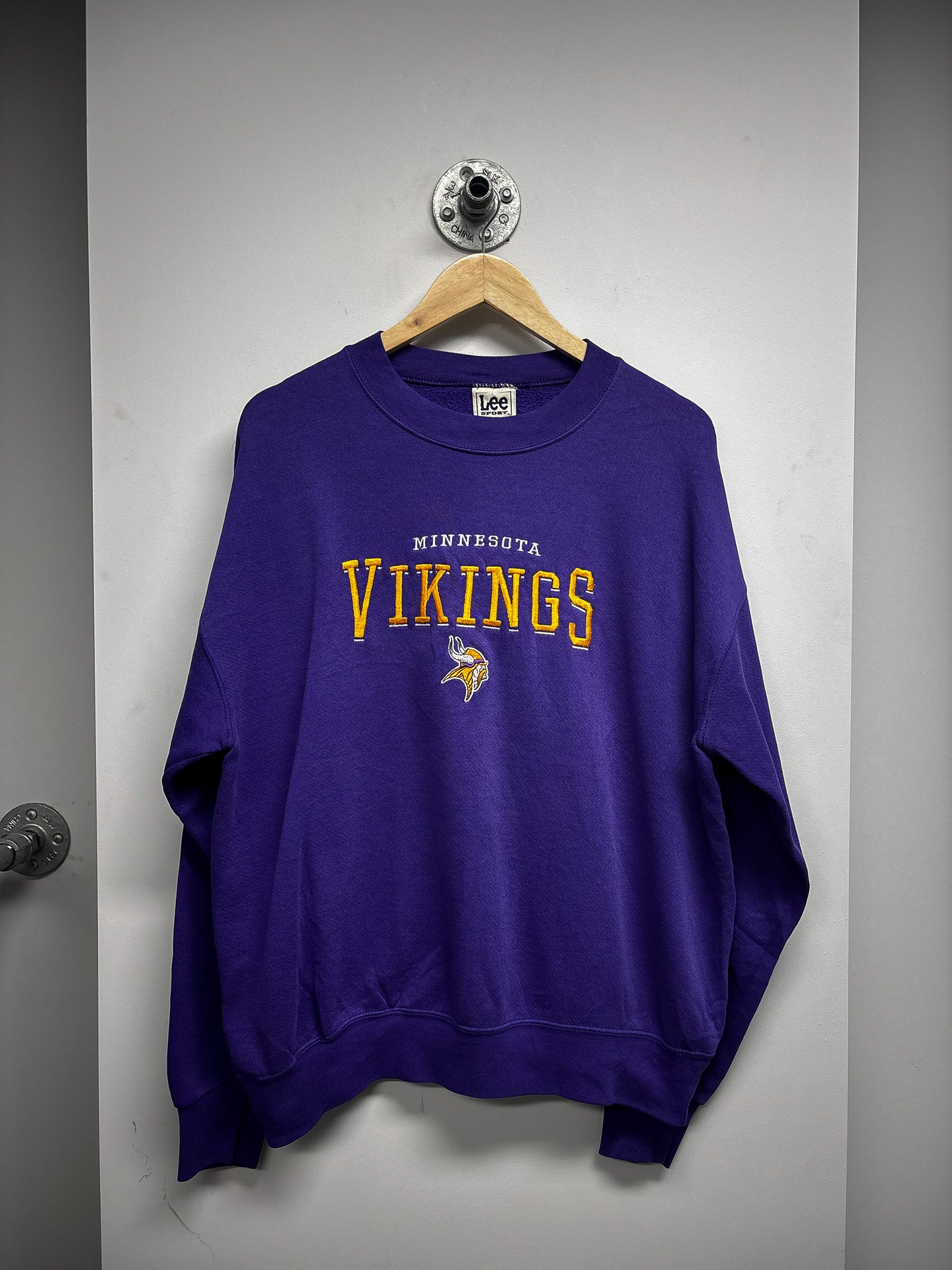 VINTAGE MINNESOTA VIKINGS CREWNECK JUMPER (XL)