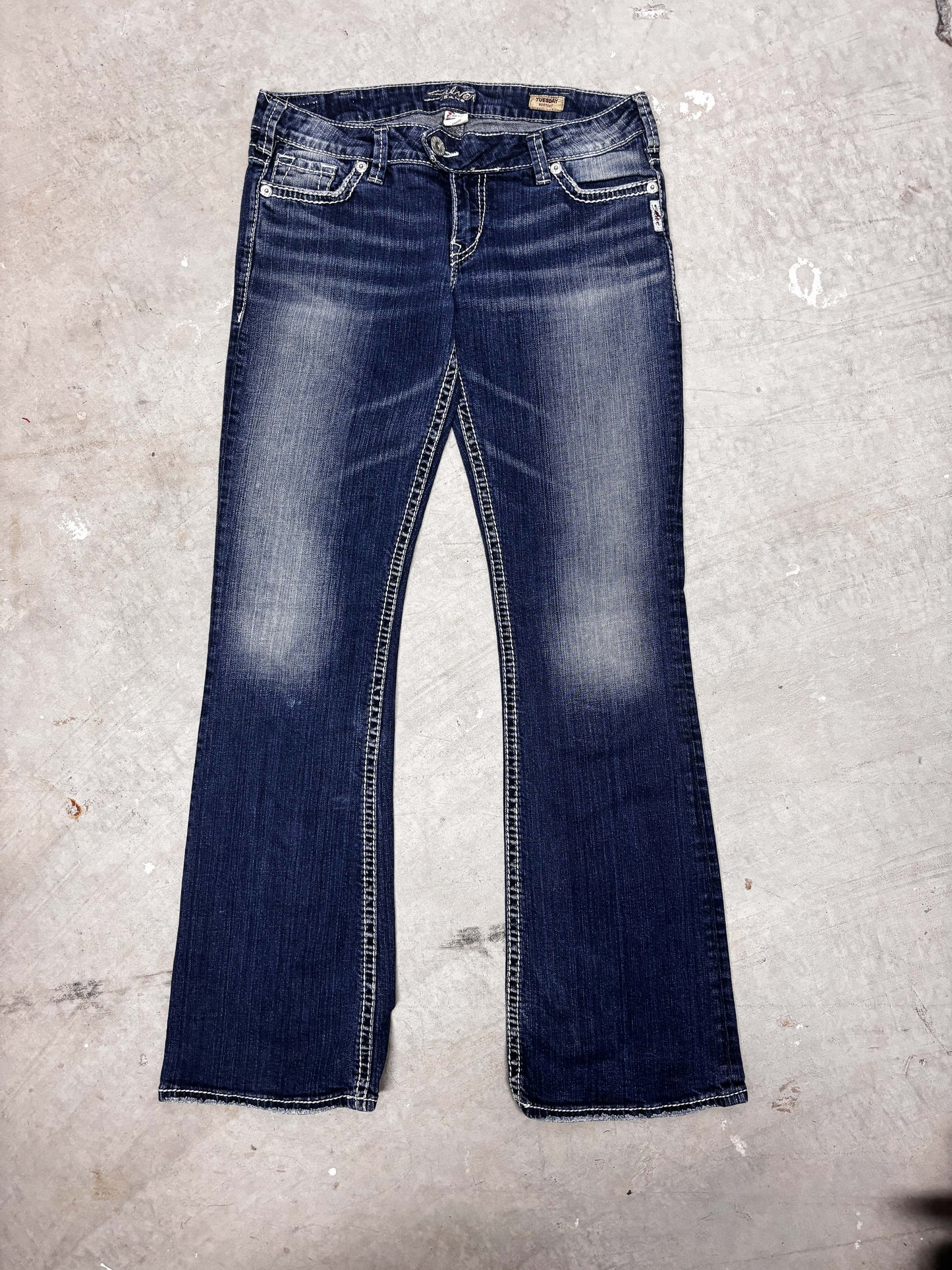 VINTAGE WOMENS Y2K DENIM JEANS (34")