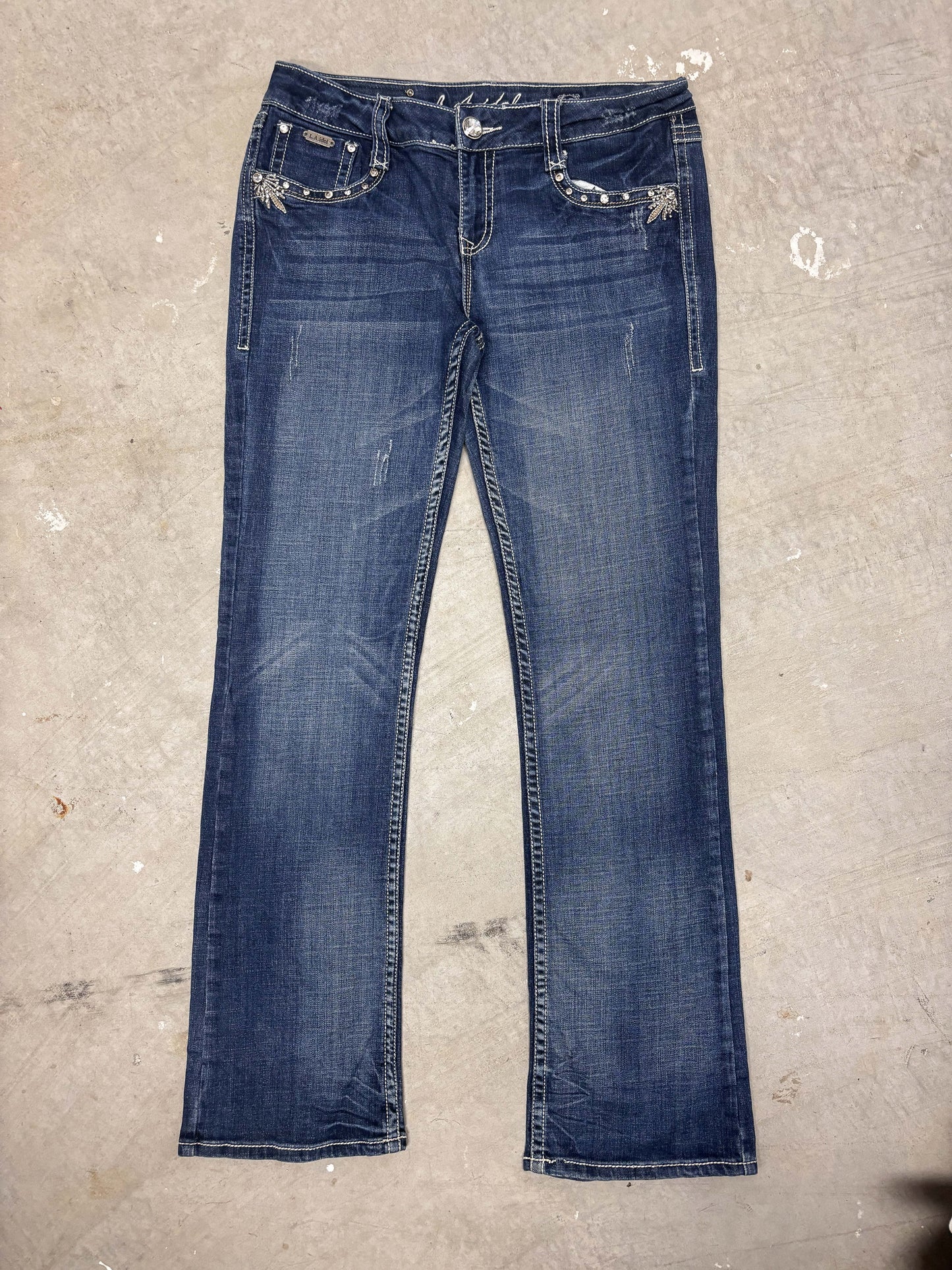 VINTAGE WOMENS Y2K DENIM JEANS (34")