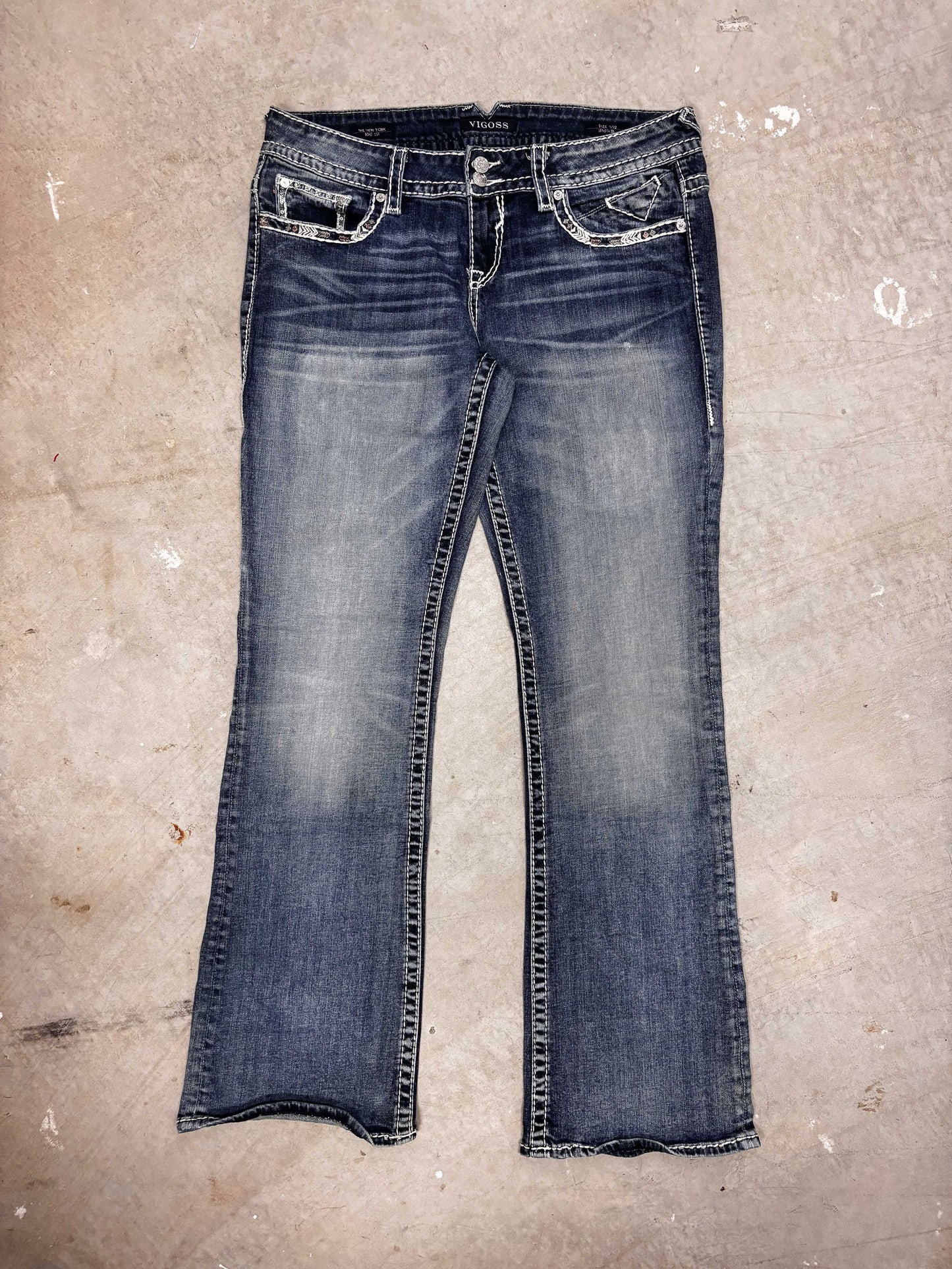 VINTAGE Y2K WOMENS DENIM JEANS (36")