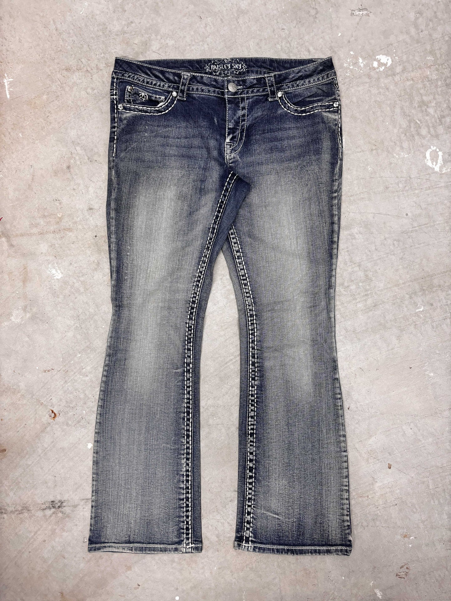 VINTAGE Y2K WOMENS DENIM JEANS (36")