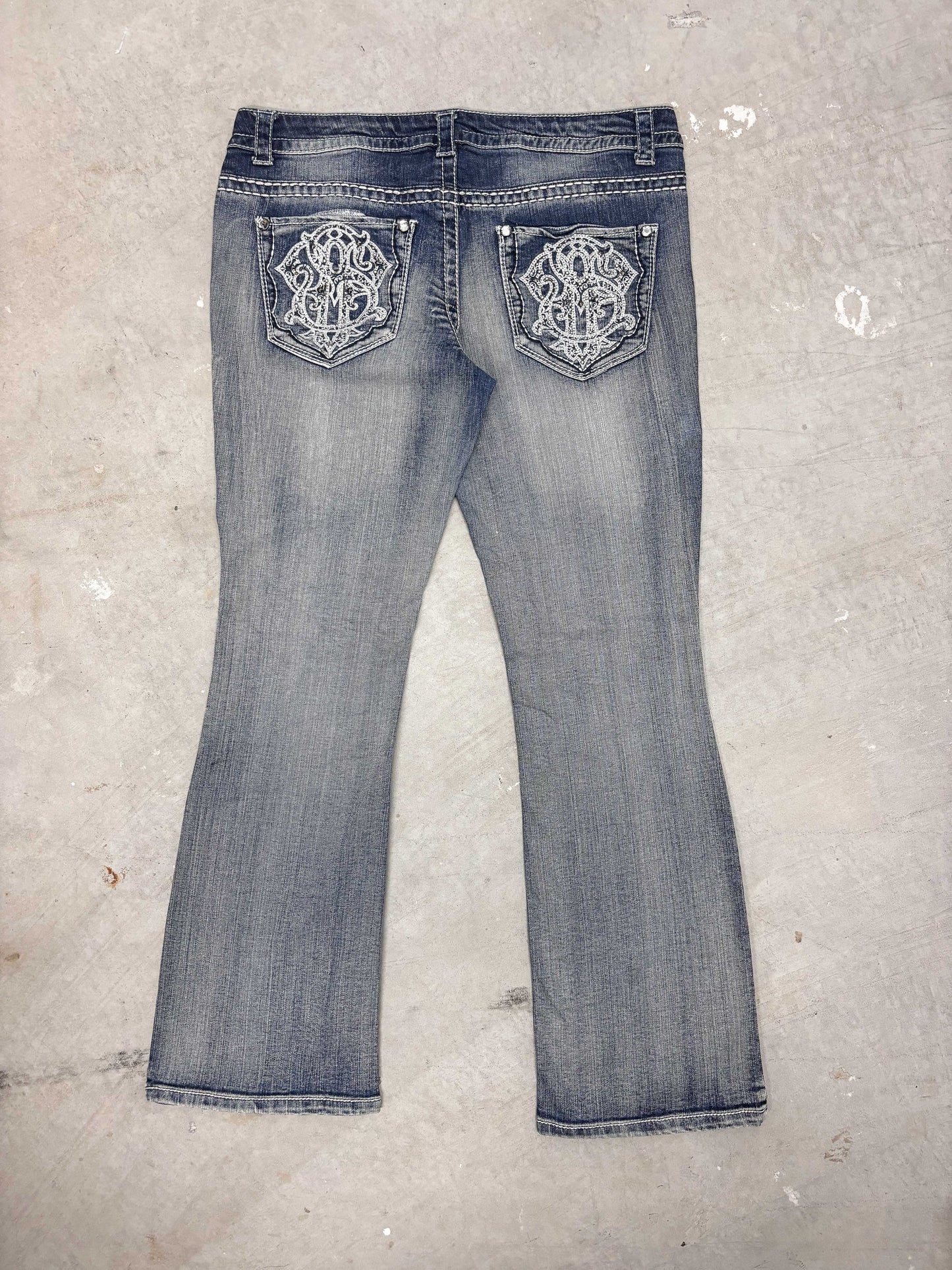 VINTAGE Y2K WOMENS DENIM JEANS (36")