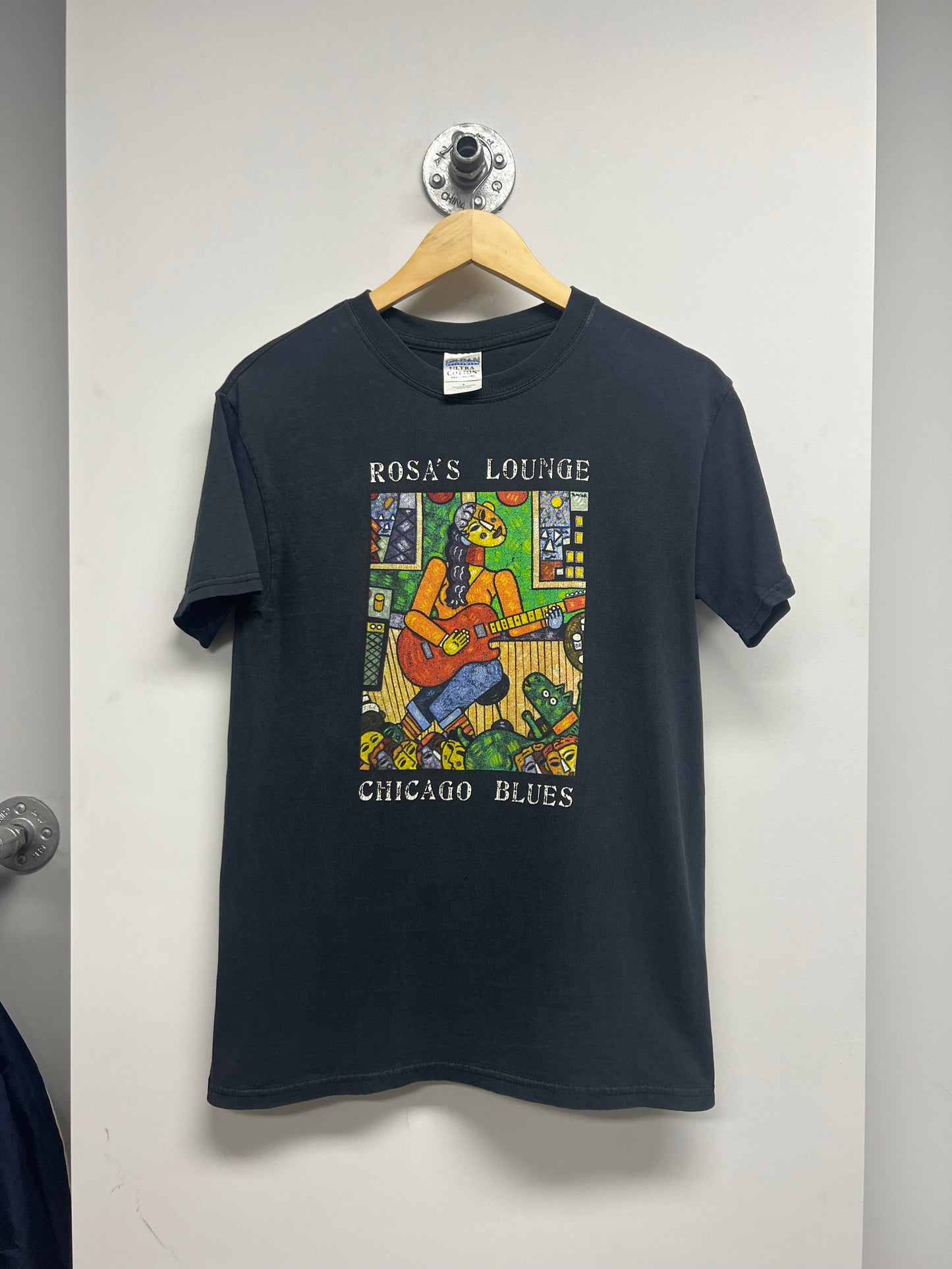 VINTAGE CHICAGO BLUES GRAPHIC TSHIRT (M)