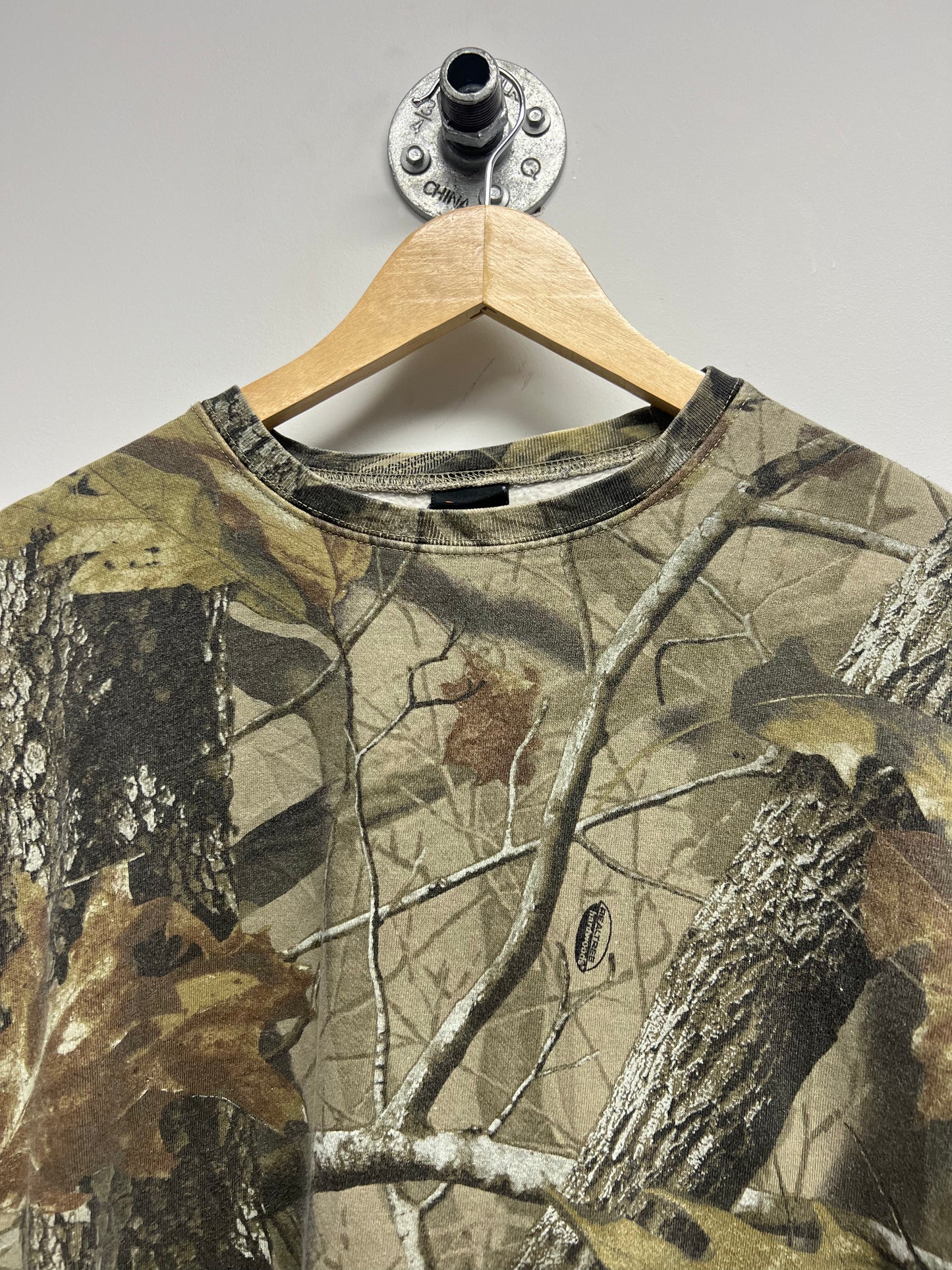 VINTAGE REAL TREE CAMO CREWNECK JUMPER (S)