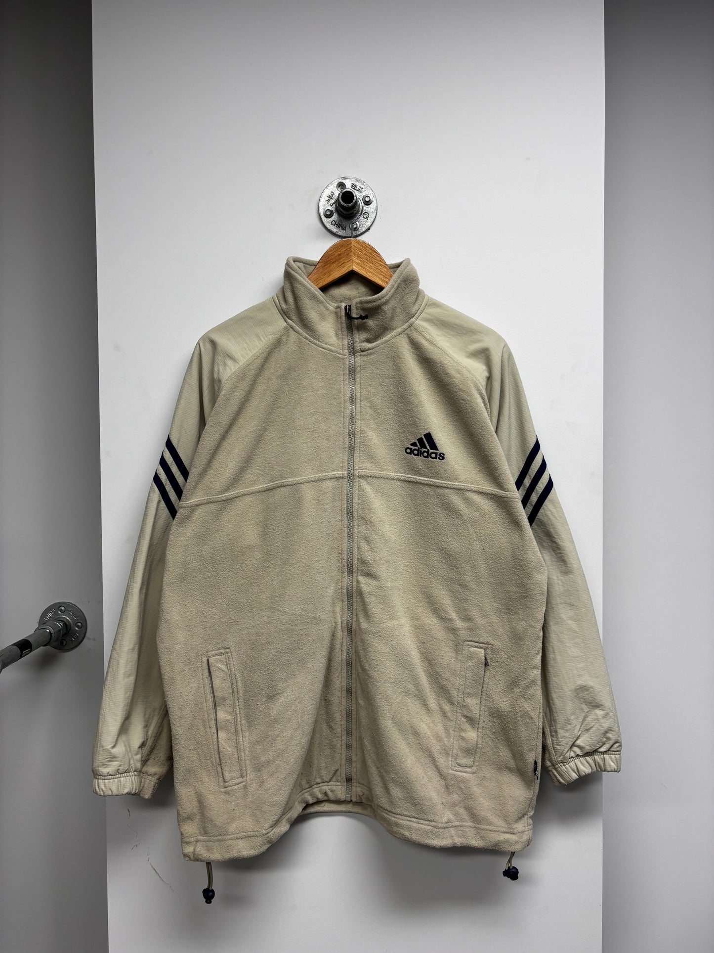 VINTAGE ADIDAS ZIPPED JACKET (M)