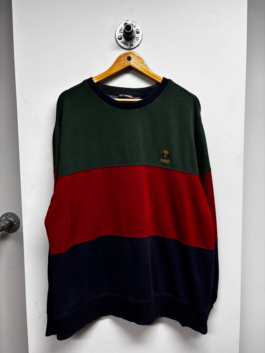 VINTAGE CHAPS TOMMY HILFIGER CREWNECK JUMPER (XL)
