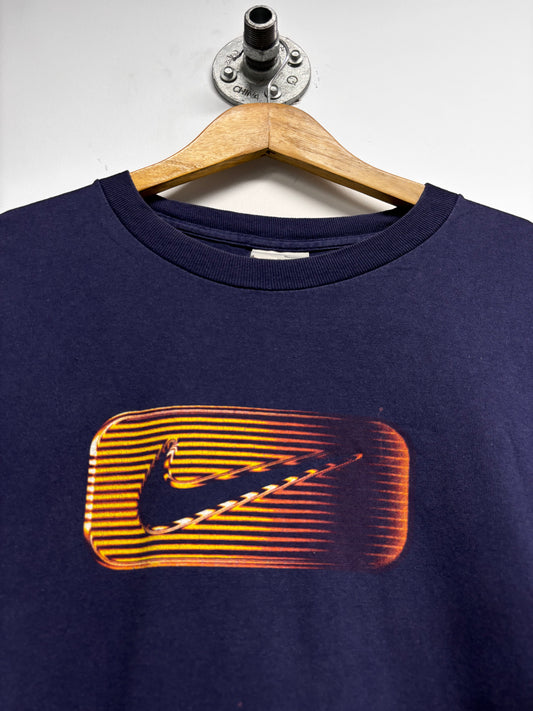 VINTAGE NIKE SWOOSH GRAPHIC TSHIRT (XL)