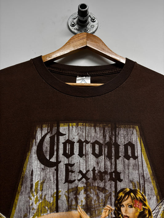 VINTAGE CORONA BEER TSHIRT (L)