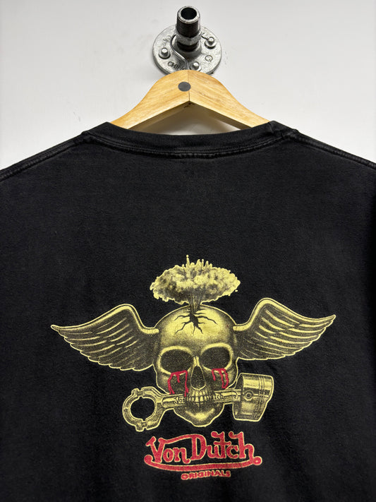 Y2K VON DUTCH ORIGINAL GRAPHIC TSHRIT (XXL)