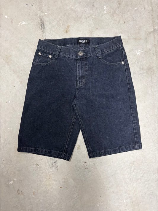 Y2K EMBROIDED JORTS (32")