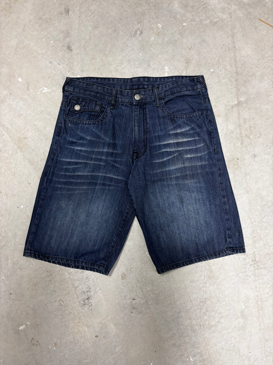 ECKO UNLIMITED EMBROIDERED JORTS (34")