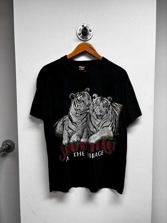 VINTAGE SIEGFRIED & ROY AT THE MIRAGE TSHIRT (L)