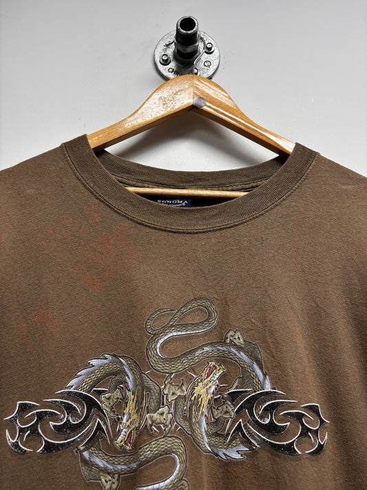 Y2K GRUNGE GRAPHIC TSHIRT (XL)