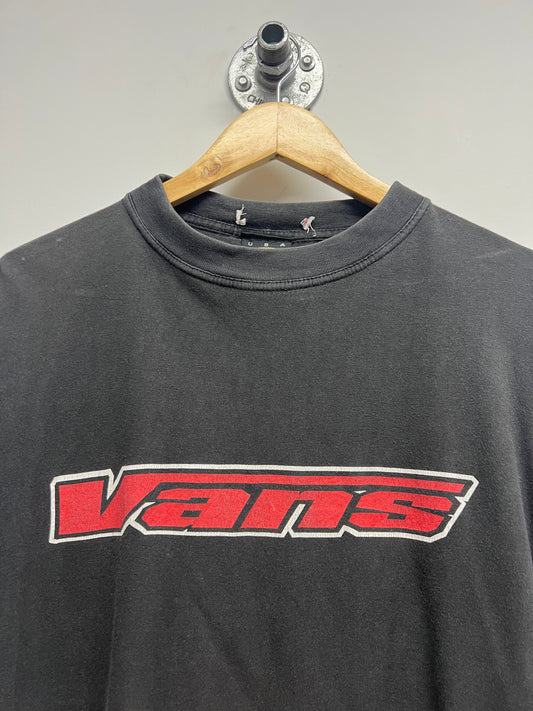 VINTAGE VANS SPELLOUT TSHIRT (XL)
