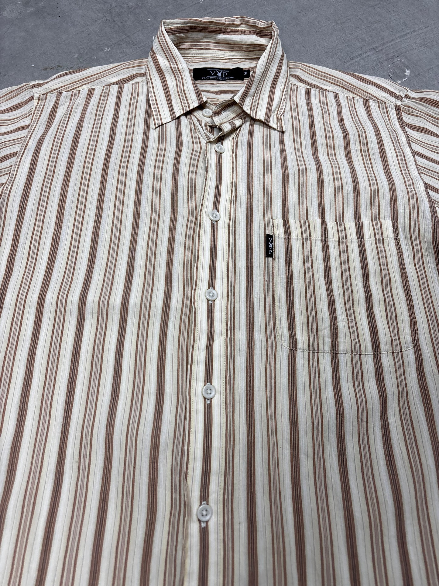 VINTAGE PLAYBOY BUTTON UP SHIRT (M)